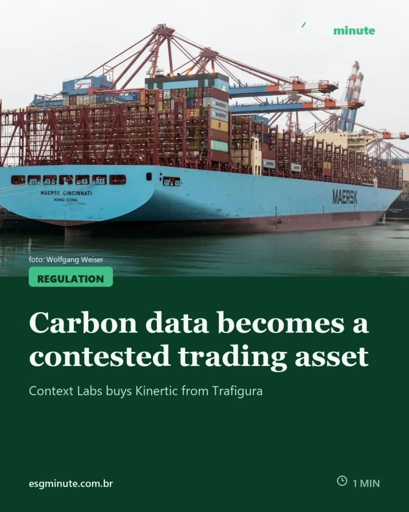 Context Labs Buys Carbon Data Platform Kinertic From Trafigura