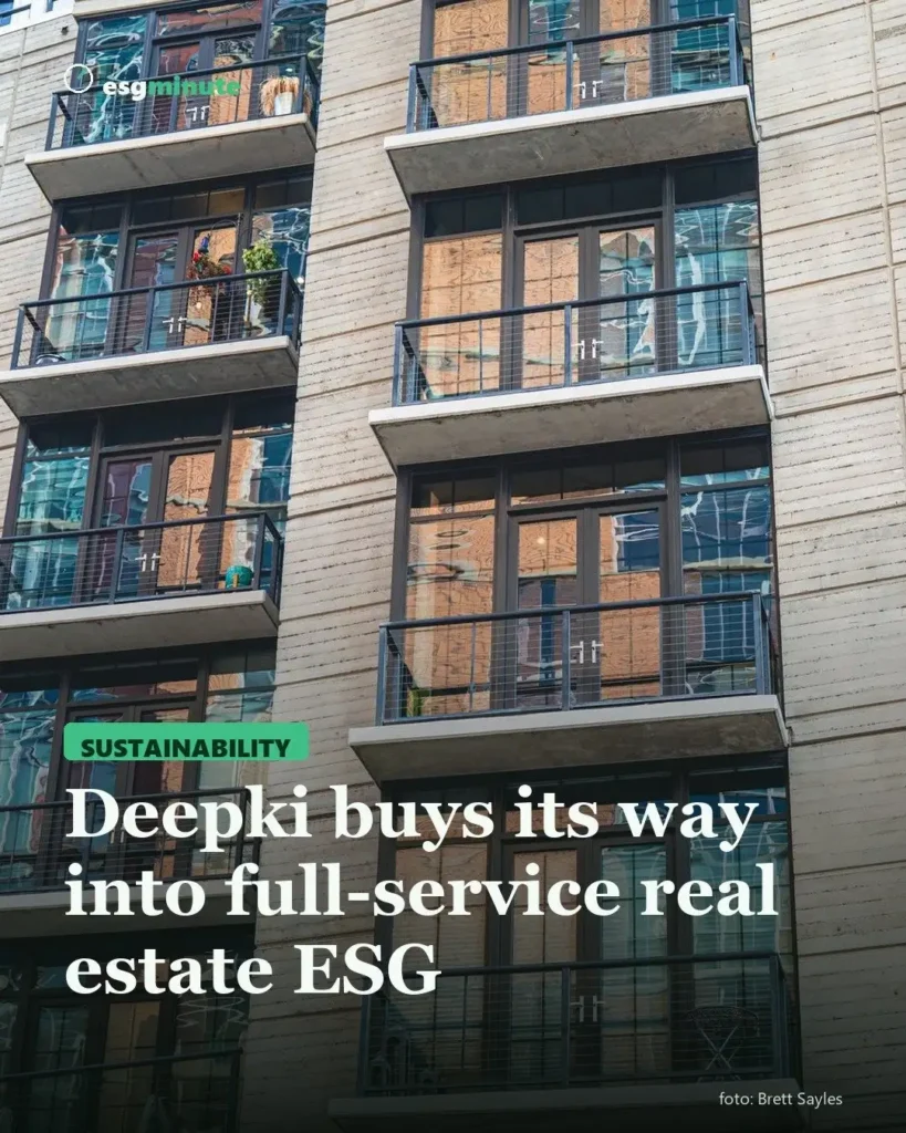Real Estate Sustainability Platform Deepki Buys Evora and Metry