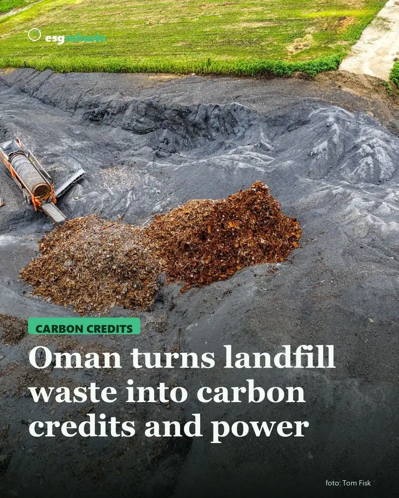 Oman Turns Landfill Methane Into Carbon Credits and Clean Energy