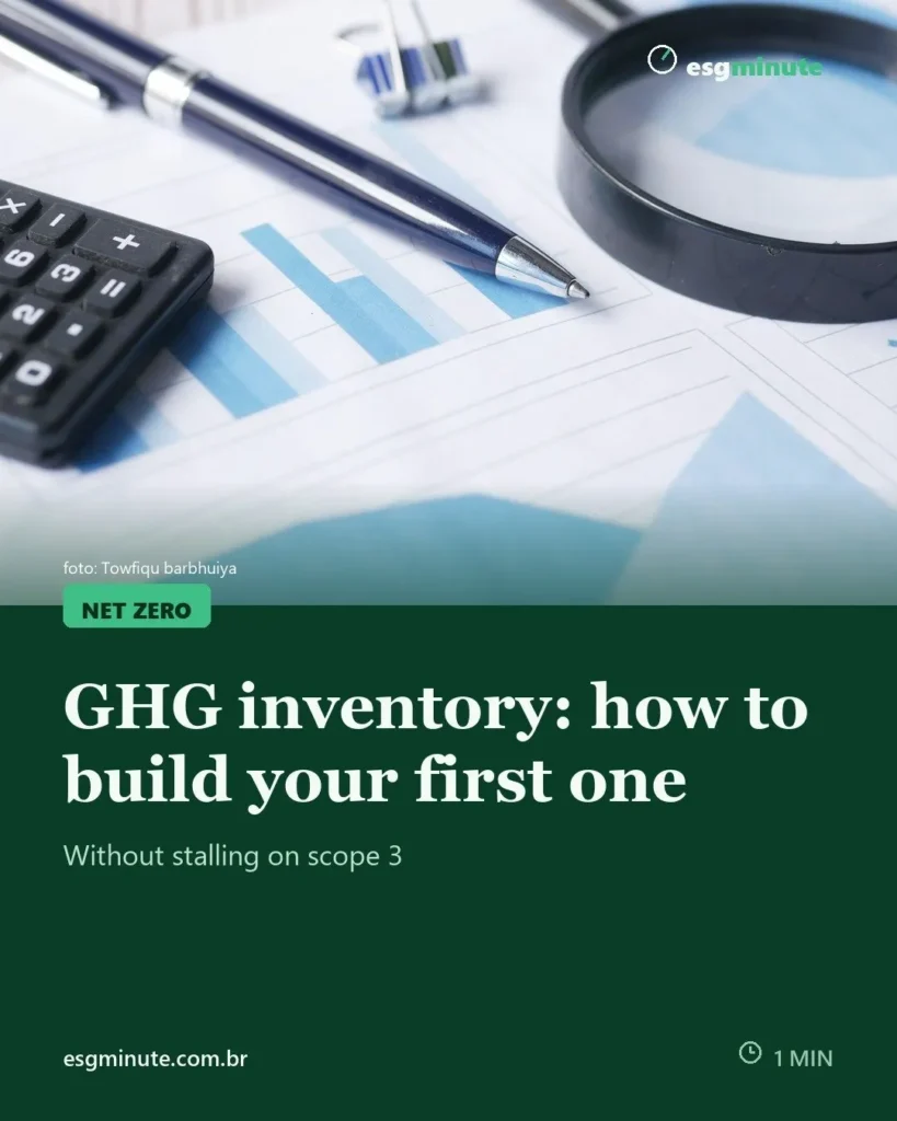 GHG inventory: a step-by-step guide to your first one